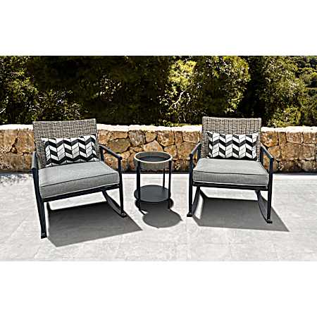 Monterey 3-Piece Rocking Conversation Set