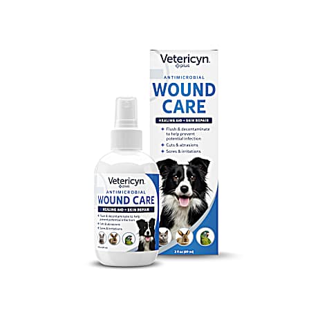 Plus Antimicrobial Wound Care Spray for All Animals, 3 oz.