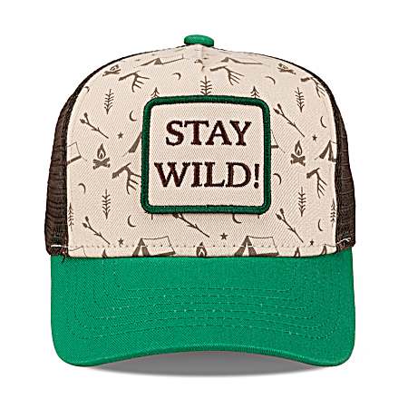 Stay Wild! Youth Trucker Cap