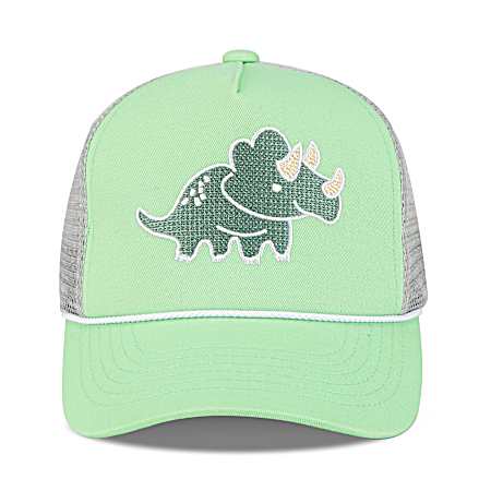 Triceratops Dinosaur Youth Trucker Cap