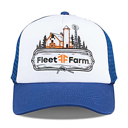 Farm Scene Trucker Cap