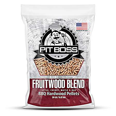 Fruitwood Blend BBQ Wood Pellets 20lb