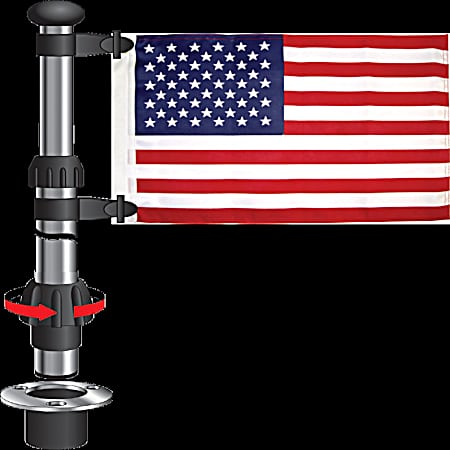 Flag Pole - Telescopic