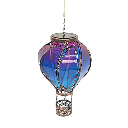 Fuchsia Glass Balloon Spinner