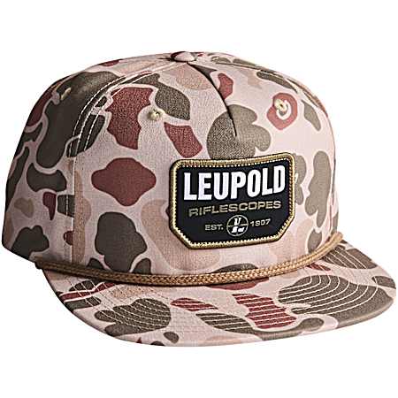 Men's Bark Duck Camo Retro Roper Cap