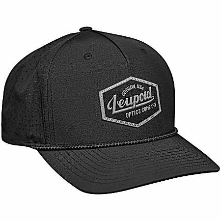 Men's Black Performance Cap