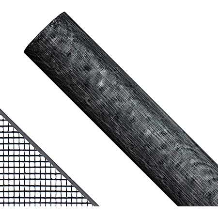 48 in. x 84 in. Charcoal Aluminum Screen Roll for Windows & Door