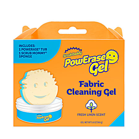 PowErase Fabric Cleaner Gel w/Scrub Mommy Sponge