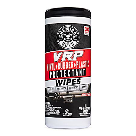 30 ct. VRP Shine And Protectant Wipes