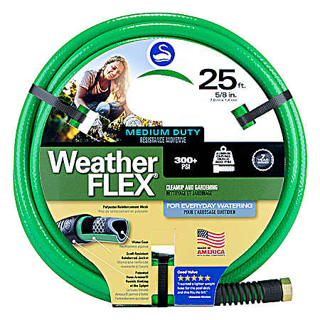 5/8 in. x 25 ft. WeatherFLEX Medium Duty Hose