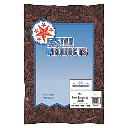 2 cu. Ft. Red Mulch