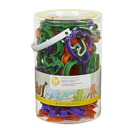 50 pc Animal Cookie Cutter Set
