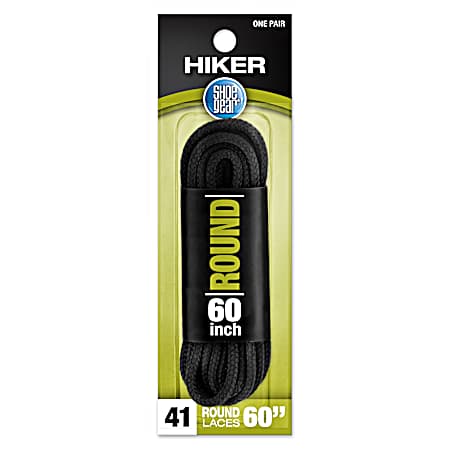 Black Hiker Boot Laces