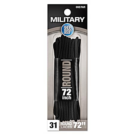 Black Military Shoe Laces