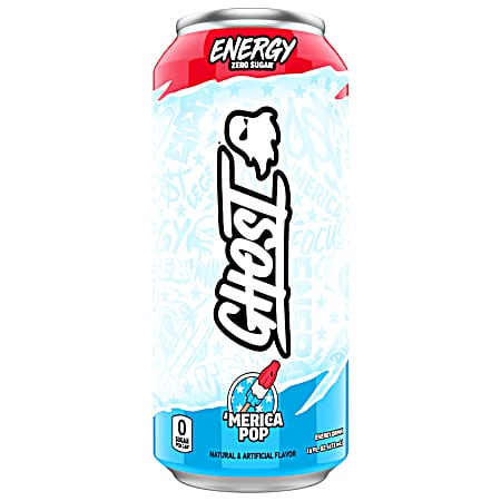 Energy 'Merica Pop Energy Drink - 16 oz