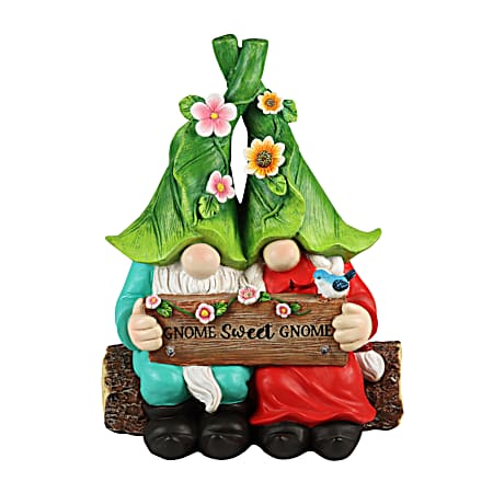 Gnome Sweet Gnome Couple Statue