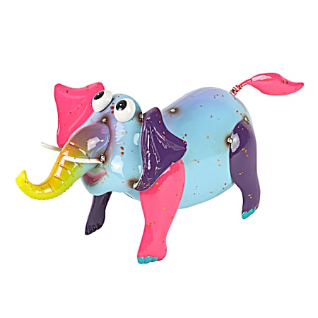 Metal Elephant Statue