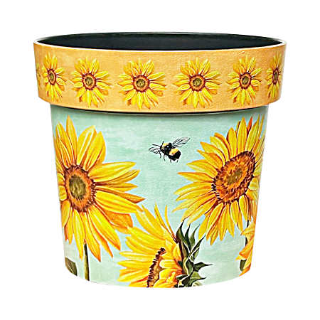 6 in Pot Watercolor Sunflower