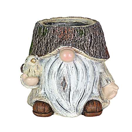 Gnome with Bird Planter