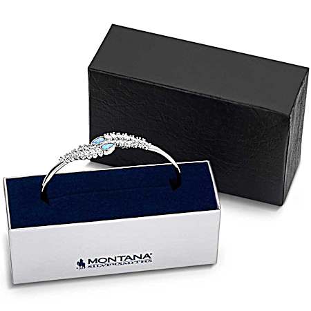 Mystic Falls Opal Crystal Cuff Bracelet