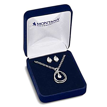 Crystal Embrace Jewelry Set