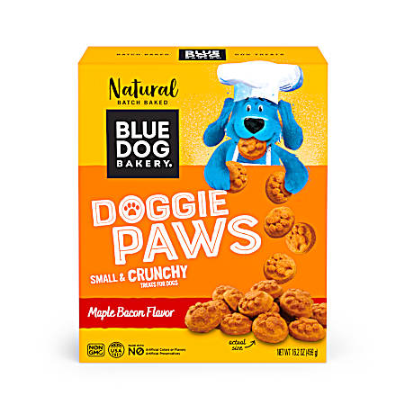 16.2 oz.Doggie Paws Maple Bacon