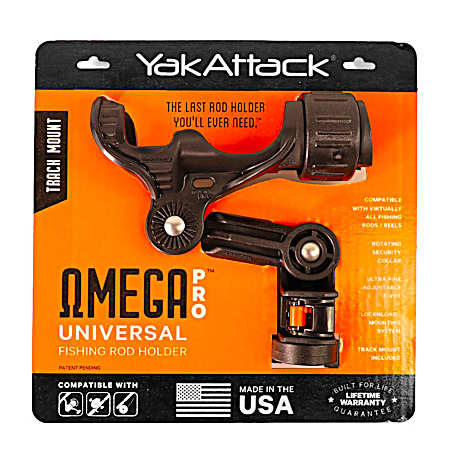 Omega Pro Rod Holder with LockNLoad Track Mounting Base