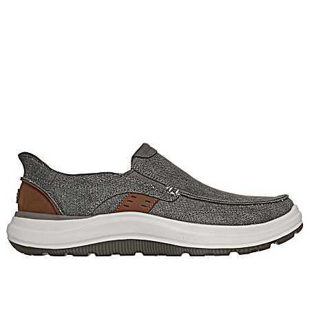 USA Men's Chocolate Arch Fit Superior Talbert Shoes
