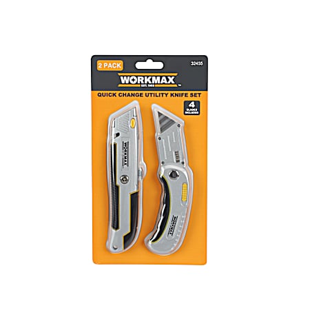 2 Pc. Quick Change Utility Knife Set
