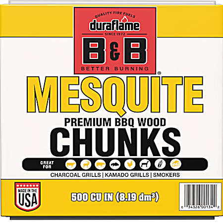 500 cu. in. Mesquite Wood Chunks
