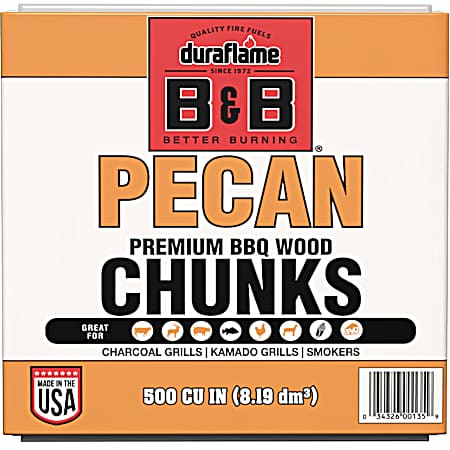 500 cu. in. Pecan Wood Chunks