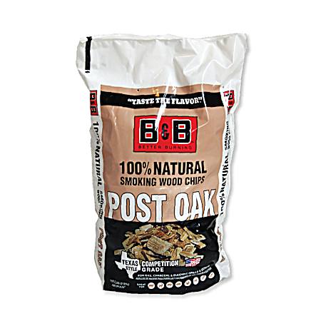 180 cu. in. Post Oak Wood Chips