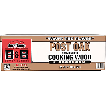 .65 cu. ft. Post Oak Cooking Wood