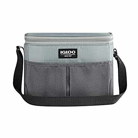 Essential 6-Can Hard Lined Cooler - Gray