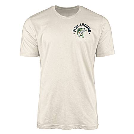 Men's Natural Fish Around Short Sleeve Shirt