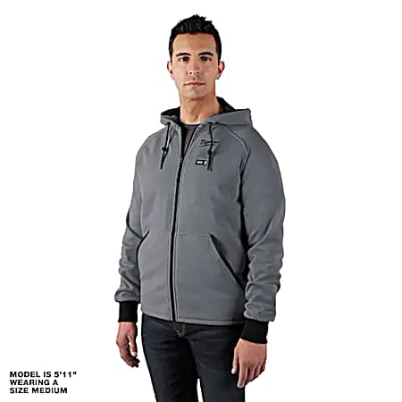 M12 Men's Gray Heated Hoodie