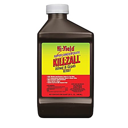 1 quart Killzall Weed and Grass Killer 41% Concentrate