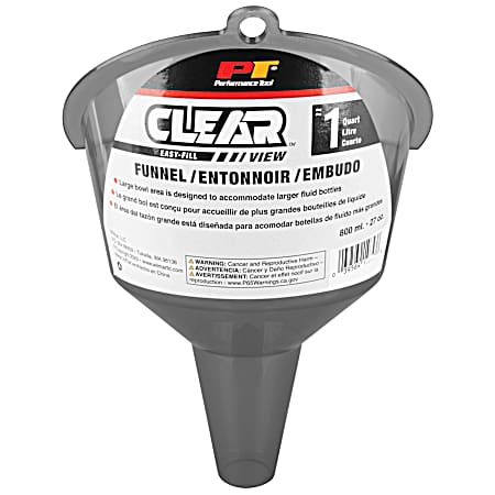 Clear View Easy-Fill Funnel 1 Qt.