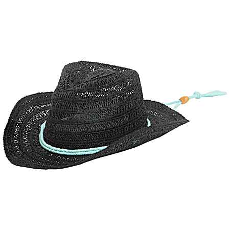 Kids Paper Weave Pinch Cowboy Hat