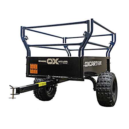 Territory 1750 lbs. 25 cu. Mesh-Free ATV Lift-Assist & Swivel Utility Dump Trailer