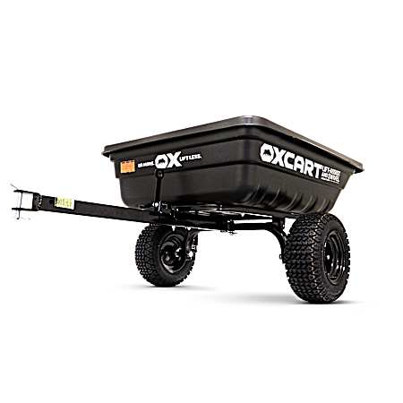 PRO-Grade Crewman 15-17 cu. ft. Lift-Assist & Swivel Dump Cart w Run-Flat ATV-Grade MAG Tires 