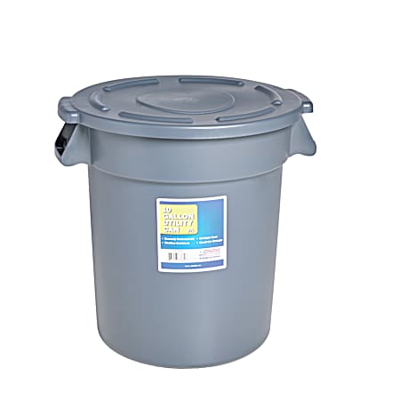 10 Gallon Utility Can - Grey