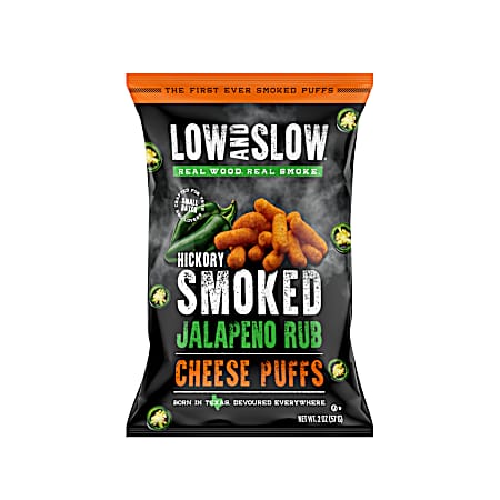 2 oz. Hickory Smoked Jalapeno Cheese Puffs