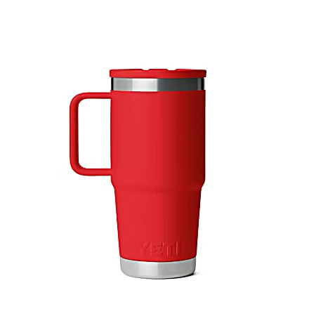 Rambler Travel Straw Mug Rescue Red - 20 Oz