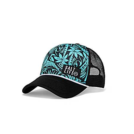Men's Graphite Mahi Mahi Tribe Foam Trucker