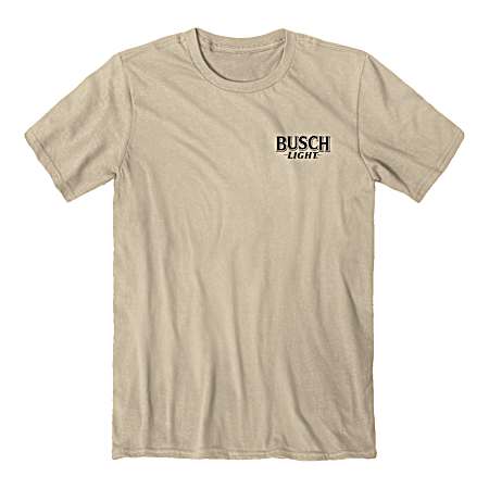Men's Sand Big Buck Short Sleeve Shirt
