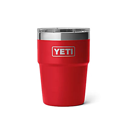 Rambler Stackable MagSlider Red/Badge - 16 Oz