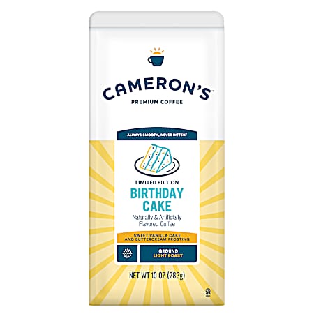 10 oz Birthday Cake Ground  Coffee