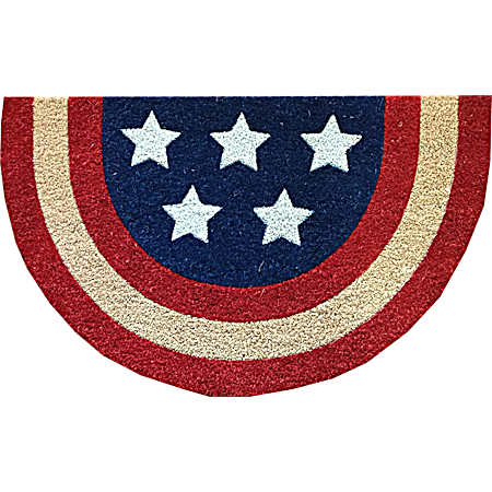 Americana Vinyl Back Coir Doormat