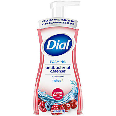7.5 oz Antibacterial Foaming Hand Wash - Power Berrires